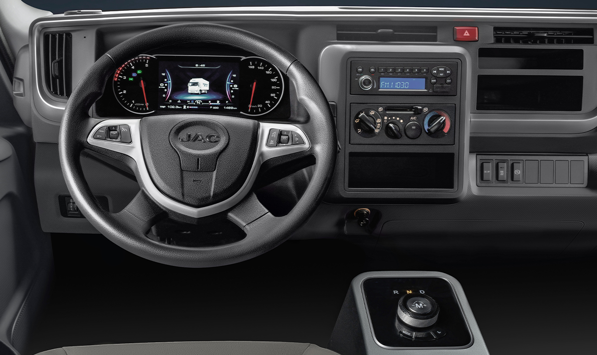 Шасси JAC N120X салон
