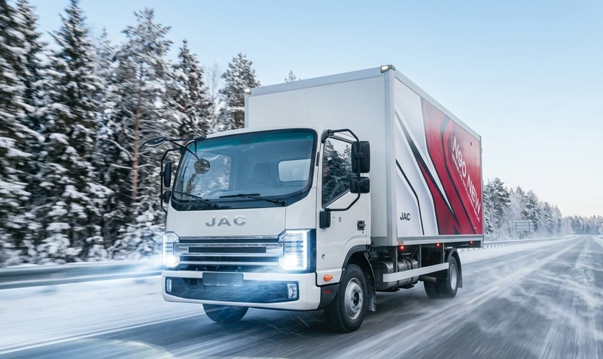 JAC N90Xна дороге